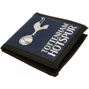 Tottenham Hotspur FC Touch Fastening Canvas Portemonnee (11 x 10cm) (Marine / Zwart/Wit)