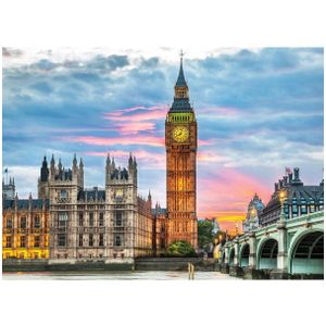 Puzzel Eurographics - Londen - Big Ben, 1000 stukjes