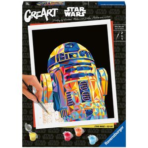 Ravensburger CreArt Schilderen op Nummer Star Wars R2 D2