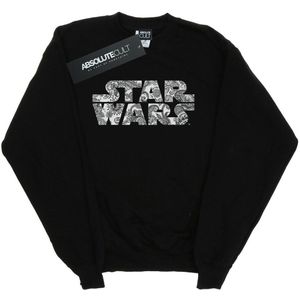 Star Wars Sweatshirt met ornamenteel logo voor meisjes (152-158) (Zwart)