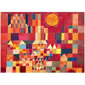 Puzzel Eurographics - Paul Klee: Kasteel en Zon, 1000 stukjes