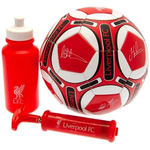 Liverpool FC Handtekening Geschenkset  (Rood/Wit)