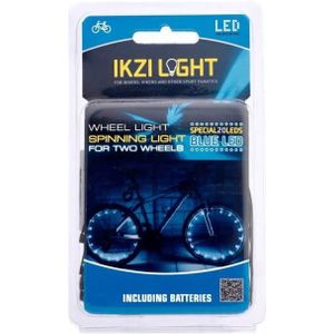 Wielverlichting IKZI voor 2 wielen - blauwe leds