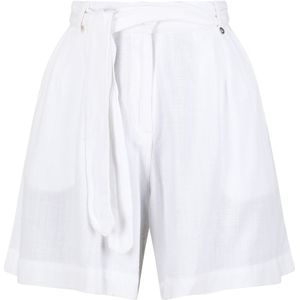 Regatta Dames/Dames Sabela Paper Bag Shorts (38 DE) (Wit)