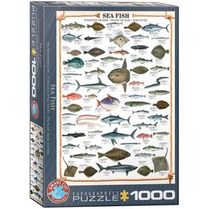 Puzzel Eurographics - De vissen, 1000 stukjes