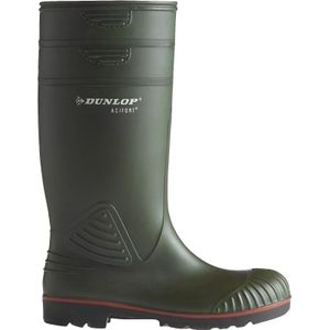 Dunlop A442631 Actifort Heavy Duty Safety Wellington / Herenlaarzen / Veiligheidsputten (42 EUR) (Groen)