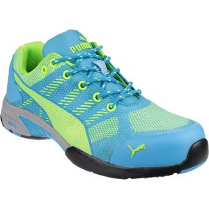 Puma Safety Dames/dames Celerity Knit Lace Up Safety Trainers (36 EU) (Blauw)