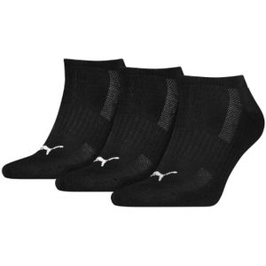 Puma Cushioned sneaker sokken 3 paar Heren - Zwart
