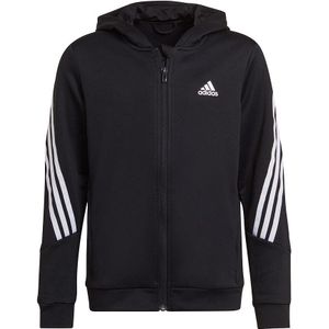 adidas - AEROREADY 3S Full Zip Hoodie - Hoodie - 128