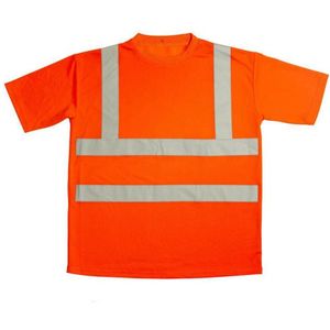 Warrior Unisex T-shirt Hi-Vis voor volwassenen (XXL) (Fluorescerend Oranje)