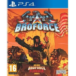 PlayStation 4-videogame Just For Games Broforce (FR)