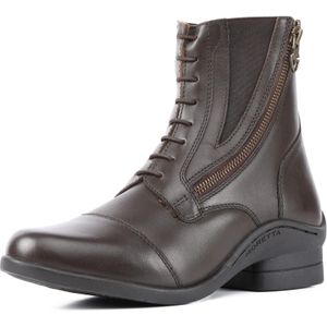 Moretta Womens/Ladies Alessia Grain Leather Paddock Boots