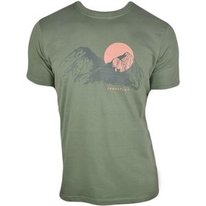 Sunset Khaki Organic Cotton T-Shirt