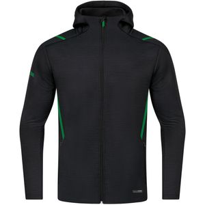 Jako - Casual Zip Jacket Challenge - Zwart Vest - S
