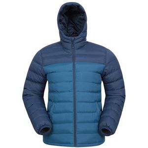 Mountain Warehouse Seizoenen gewatteerd herenjack (XXS) (Teal)