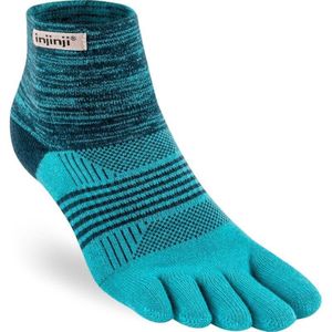 Injinji Trail midweight mini crew dame - BLAUW - Dames