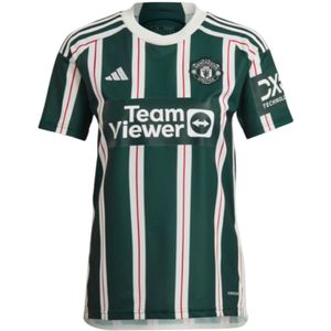 Adidas Manchester United Fc 23/24 Short Sleeve T-shirt Away Groen M
