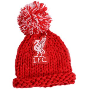 Liverpool FC Gebreide Lever Vogel Autospiegel Decoratie  (Rood/Wit)