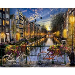 Amsterdam - schilderen op nummers