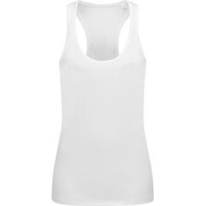 Stedman Vrouwen/dames Actief 140 Mouwloze Tank Top (XL) (Wit)