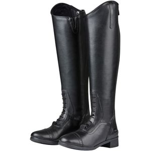 Saxon Vrouwen/dames Syntovia Tall Field Boots (37 EU Weit/Regular) (Zwart)