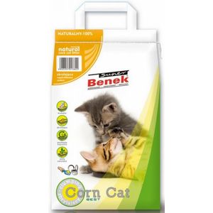 Certech Super Benek Corn Cat - Klonterende maïs strooisel 14 l