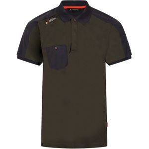 Regatta Heren Offensief Polo Shirt (L) (Donkere Khaki)