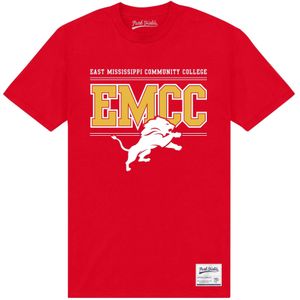 EMCC Unisex Leeuw voor volwassenen T-Shirt (XL) (Rood)