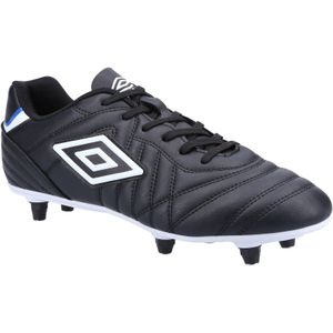 Umbro Heren Zachte Grond Voetbalschoenen (39,5 EU) (Zwart/Wit)