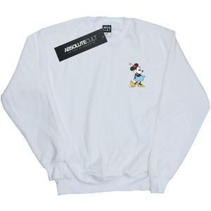Disney Heren Minnie Mouse Kick Chest Sweatshirt (XL) (Wit)