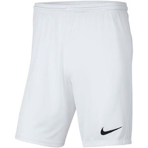 Nike - Park III Knit Short - Witte Voetbalshort - XXL