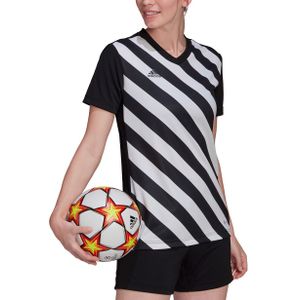 adidas - Entrada 22 GFX Jersey Women - Voetbalshirt Dames - XL