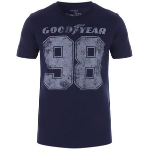 Goodyear Heren 98 T-Shirt (L) (Marine)