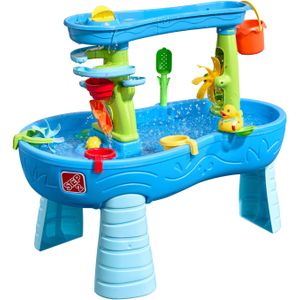 Step2 Double Showers watertafel met 11-delige accessoireset | Waterspeelgoed voor kind | Activiteitentafel met water voor de tuin