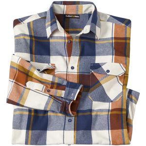 Atlas For Men Mens Checked Flannel Shirt