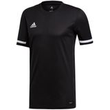 adidas - T19 Short Sleeve Jersey Men - Sportshirt Zwart - S