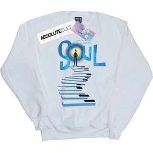 Disney Sweatshirt met Soul Poster Art voor Jongens (104) (Wit)