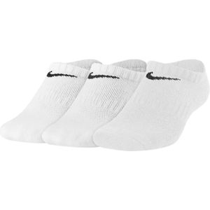 Nike - Everyday Cushioned No-Show Socks - Enkelsokken Wit - 38 - 42