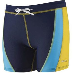 zwemboxer jongens polyamide donkerblauw maat 92