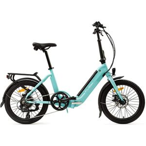 Flebi Swan 20"" Elektrische Vouwfiets - Turkoois