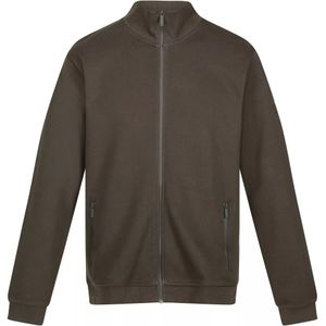 Regatta Heren Felton Sustainable Full Zip Fleece Jacket (XL) (Donkere Khaki)