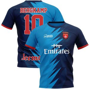 Dennis Bergkamp Away Concept Football Shirt - Womens