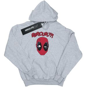 Marvel Dames/Dames Deadpool Serieus Hoodie (L) (Heide Grijs)