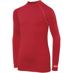 Rhino Childrens Boys Lange Mouw Thermisch Ondergoed Basislaag Vest Top (SY-MY) (Rood)