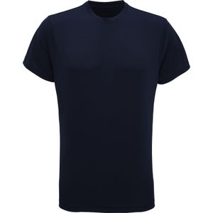 Tri Dri Mens Korte Mouwen Lichtgewicht Fitness T-Shirt (S) (Franse marine)