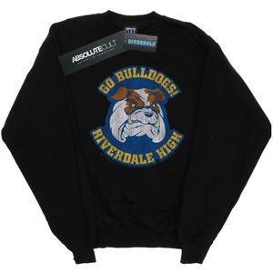 Riverdale Dames/Dames Riverdale High Bulldogs Sweatshirt (XXL) (Zwart)