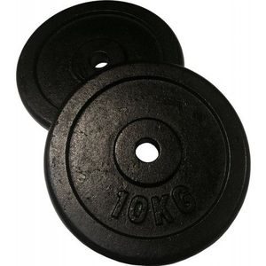 Halterschijven, ijzer (2 x 2,5kg - 15kg) 30mm - 15 kg