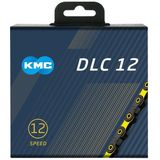 KMC ketting DLC11 black/yellow 118s