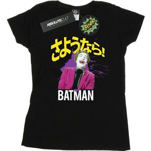 DC Comics Dames/Dames Batman TV-serie Joker Splat Katoenen T-Shirt (S) (Zwart)