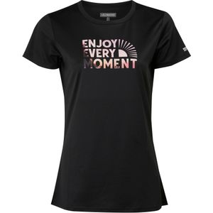 Regatta Dames/Dames Fingal VIII Geniet van elk moment T-Shirt (38 DE) (Zwart)
